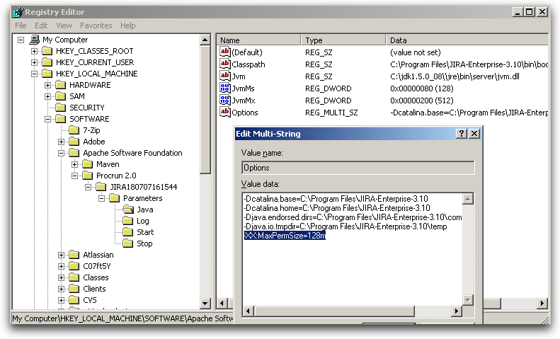 system property set in java for mac