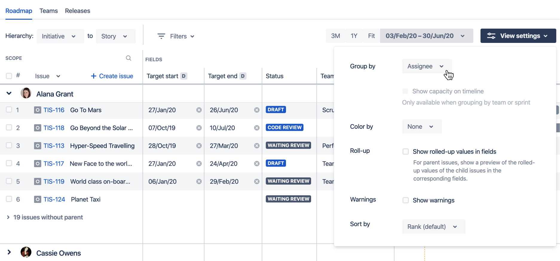 assignment group jira