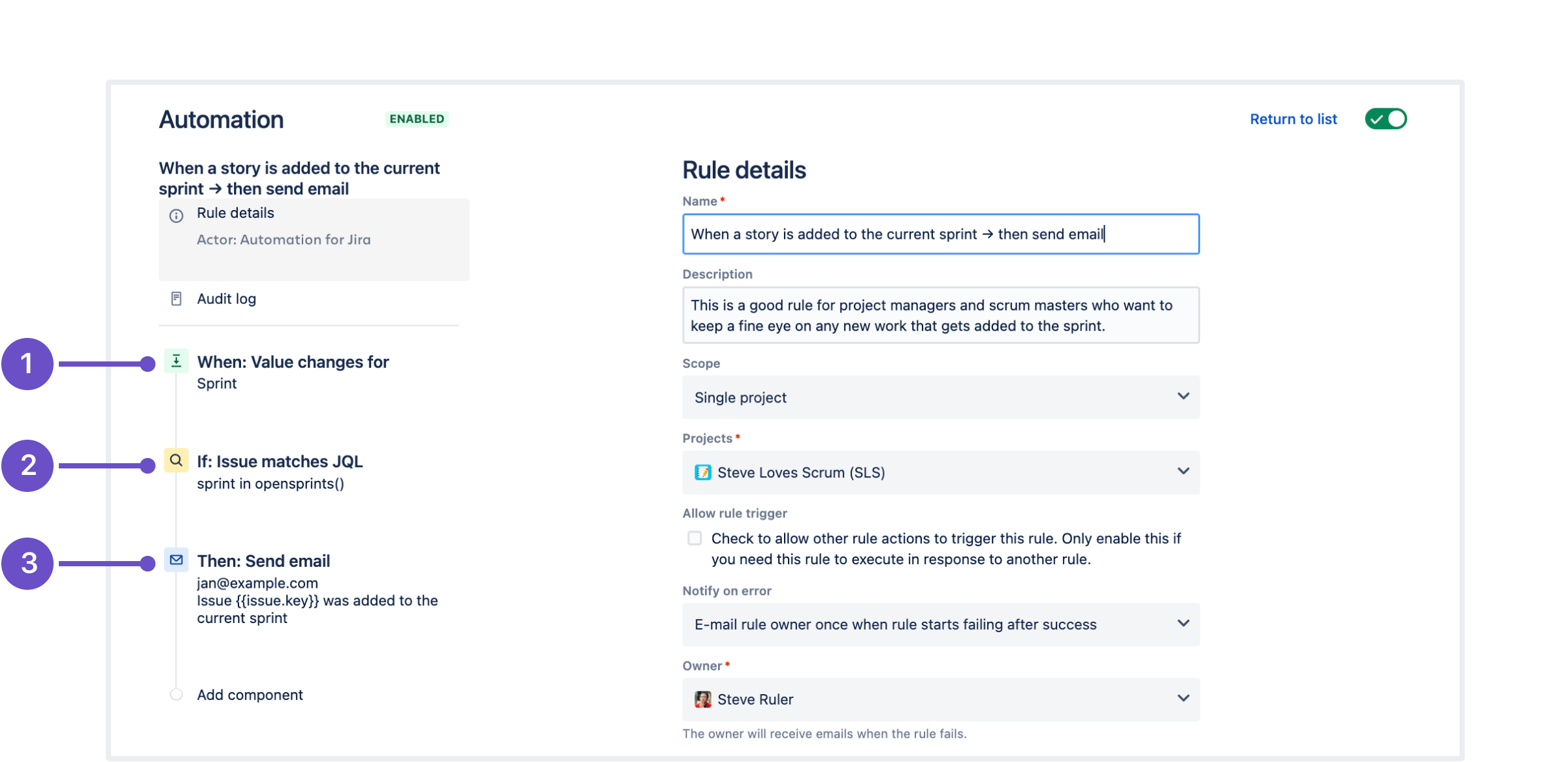 import and export jira automation rules