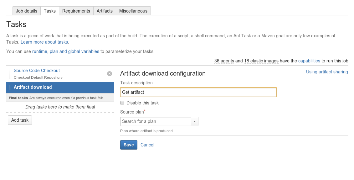 Sharing Artifacts Bamboo Server 7 2 Atlassian Documentation