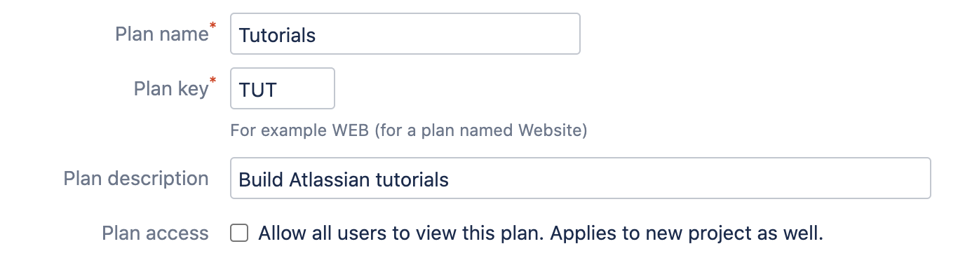 New plan details section in Bamboo New plan details section in Bamboo