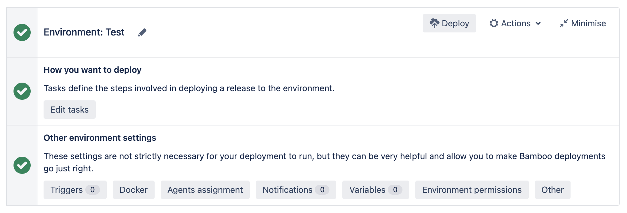 Environment panel expanded Environment panel expanded