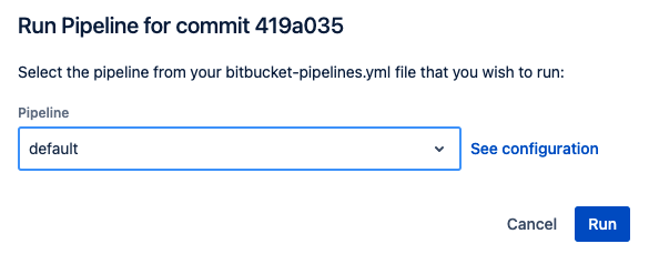 Bitbucket Cloud Default Environment Variable BITBUCKET_BRANCH Value Is ...