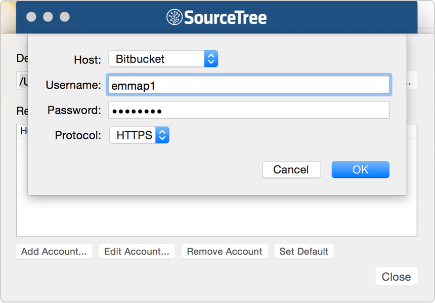 add gitlab account to sourcetree