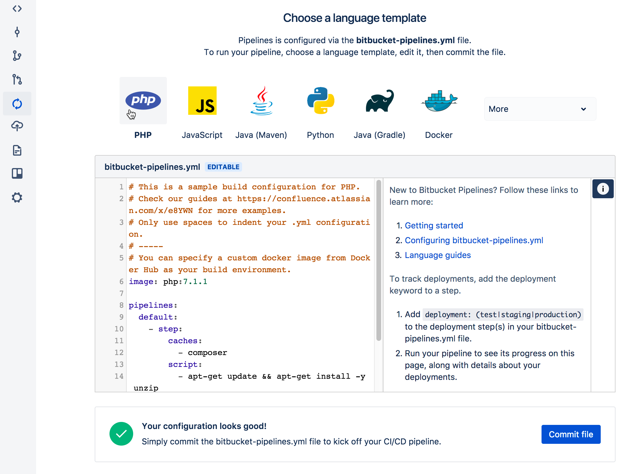 bitbucket create submodule