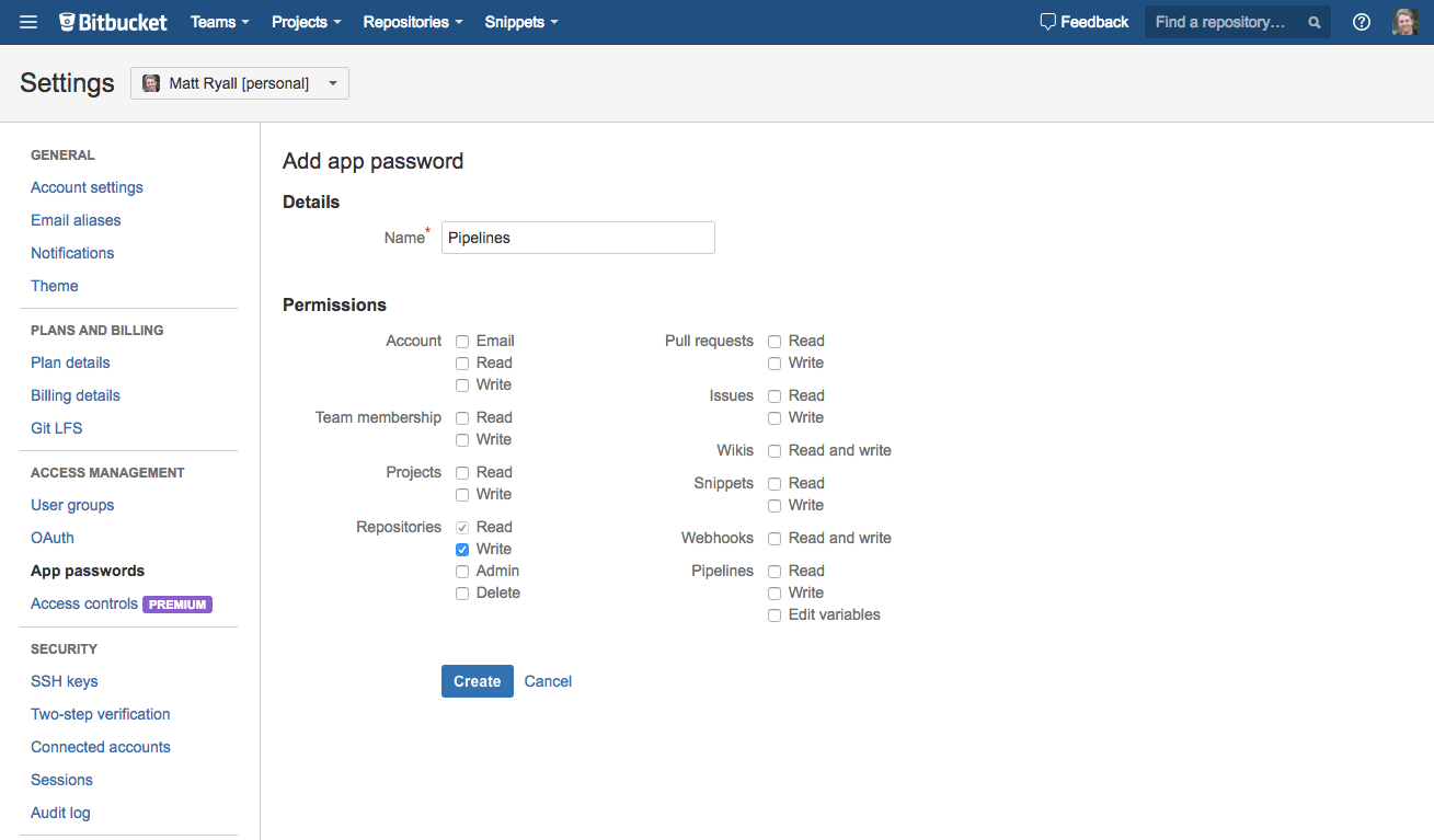 bitbucket repository to how name in change and Publish  your  link artifacts Atlassian build