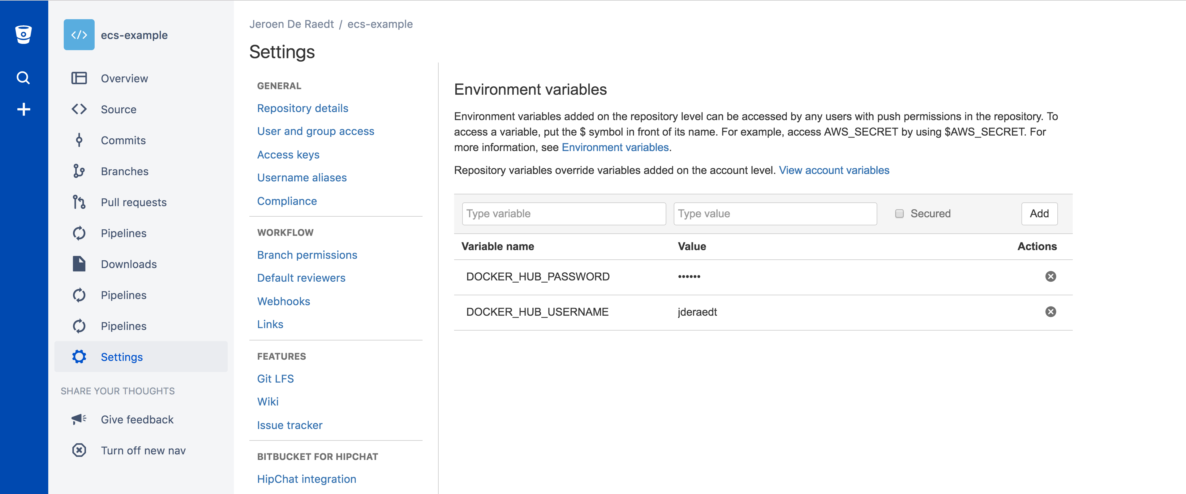 Docker Hub Aws Ecs