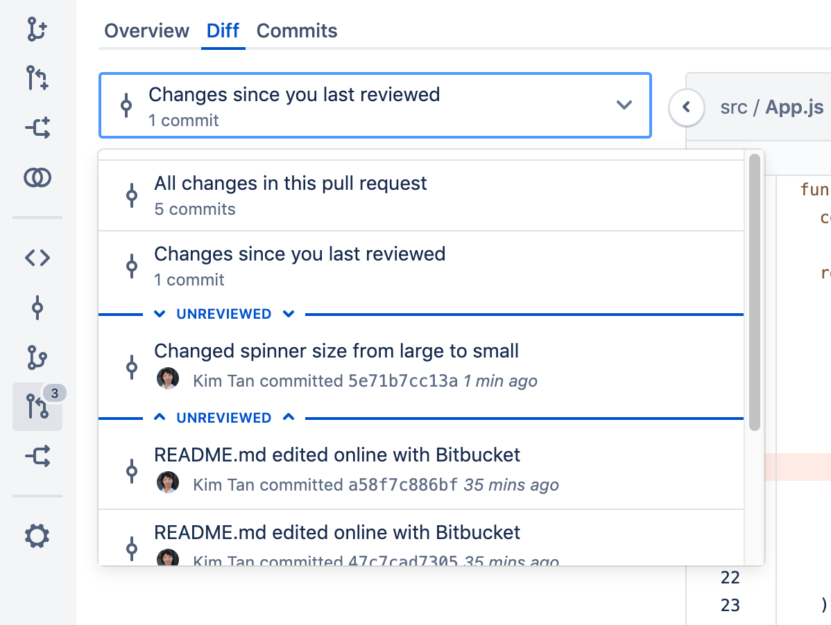 COMING SOON: Updated look and feel for Bitbucket Server - Bitbucket Server  - The Atlassian Developer Community