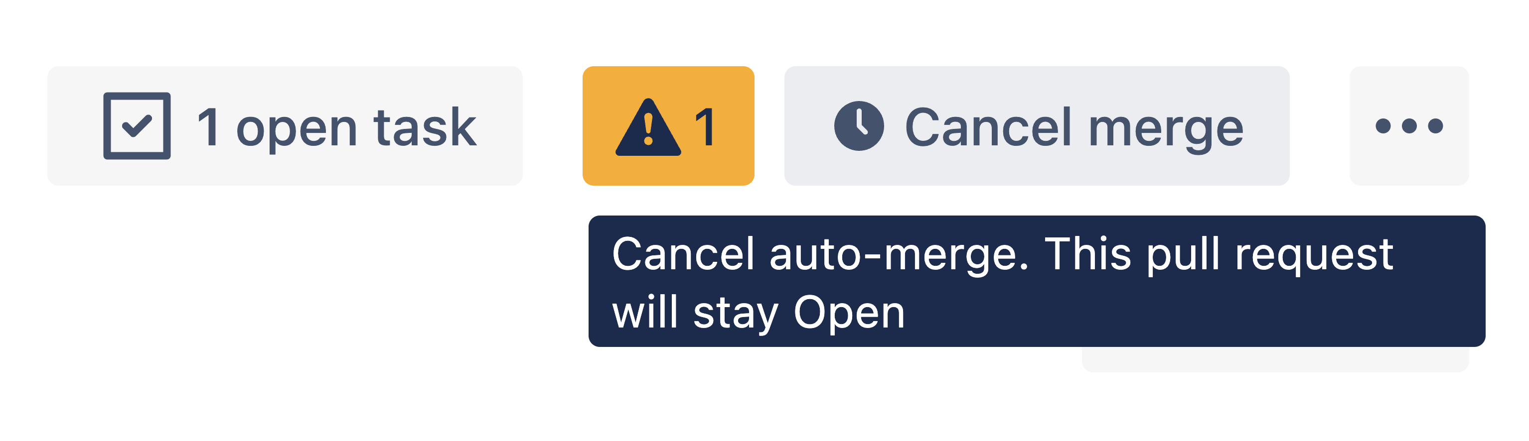 Cancel auto-merge