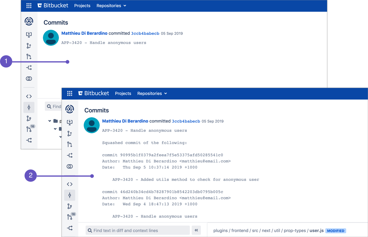 Pull Request Merge Strategies Bitbucket Data Center And Server 7 14 Atlassian Documentation