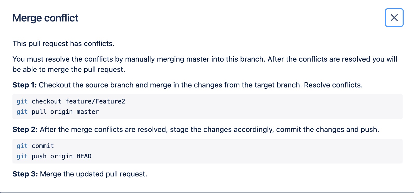 Pull Request Is Automatically Marked Merged In Bitbucket Data Center ...