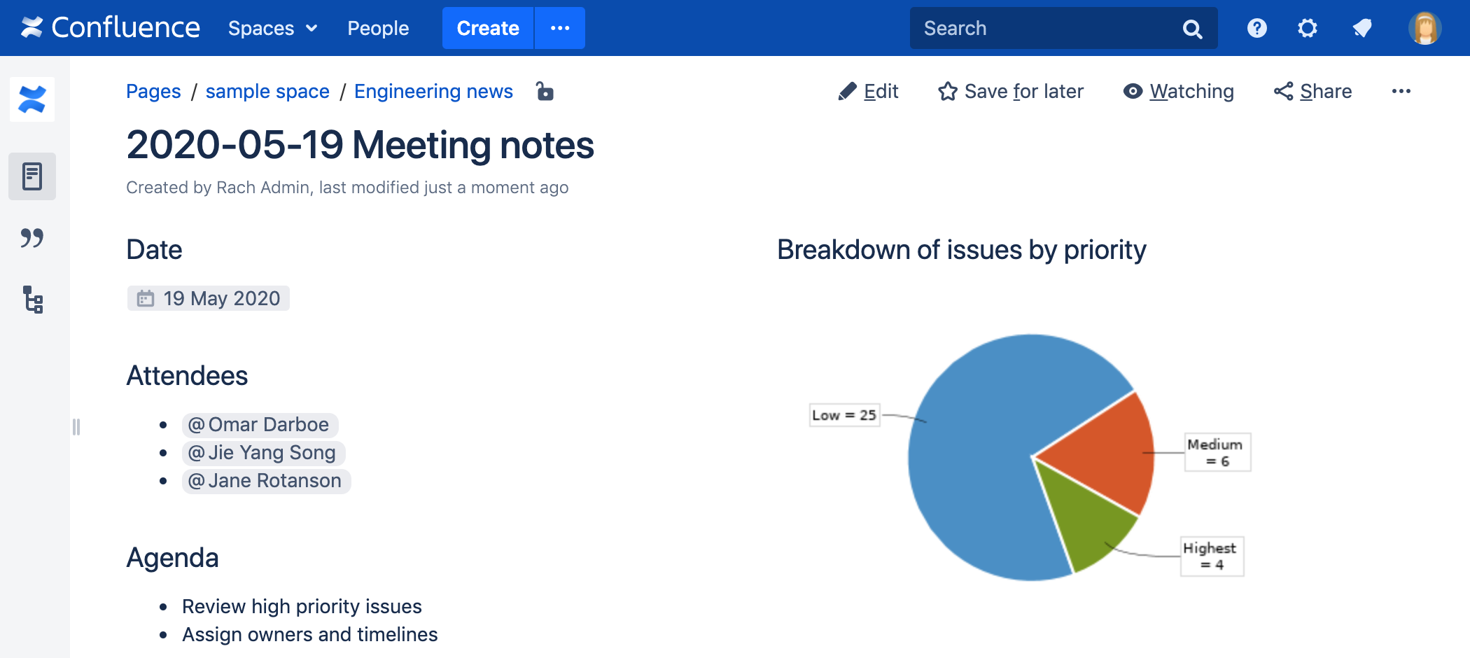 jira chart macro confluence data center and server 7 11 atlassian documentation petty cash software excel