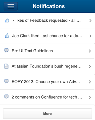 Confluence Mobile - Confluence