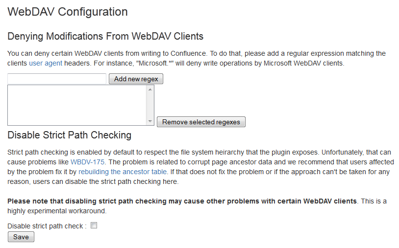 WebDAVの設定