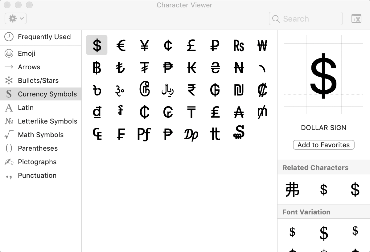 zero with line through it on keyboard