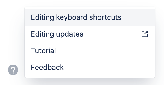 macdown shortcuts