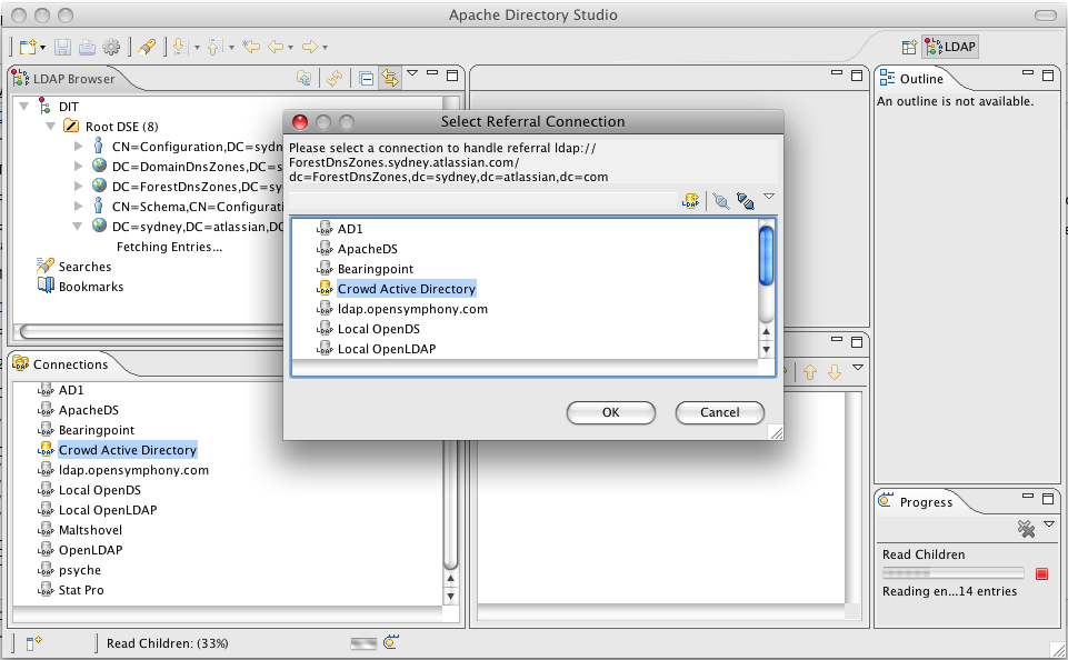 Creating a Connection to your LDAP Directory | Crowd Data Center and Server   | Atlassian Documentation