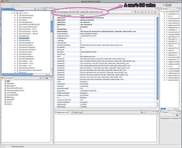 Restricting LDAP Scope for User and Group Search | Crowd Data Center and  Server  | Atlassian Documentation