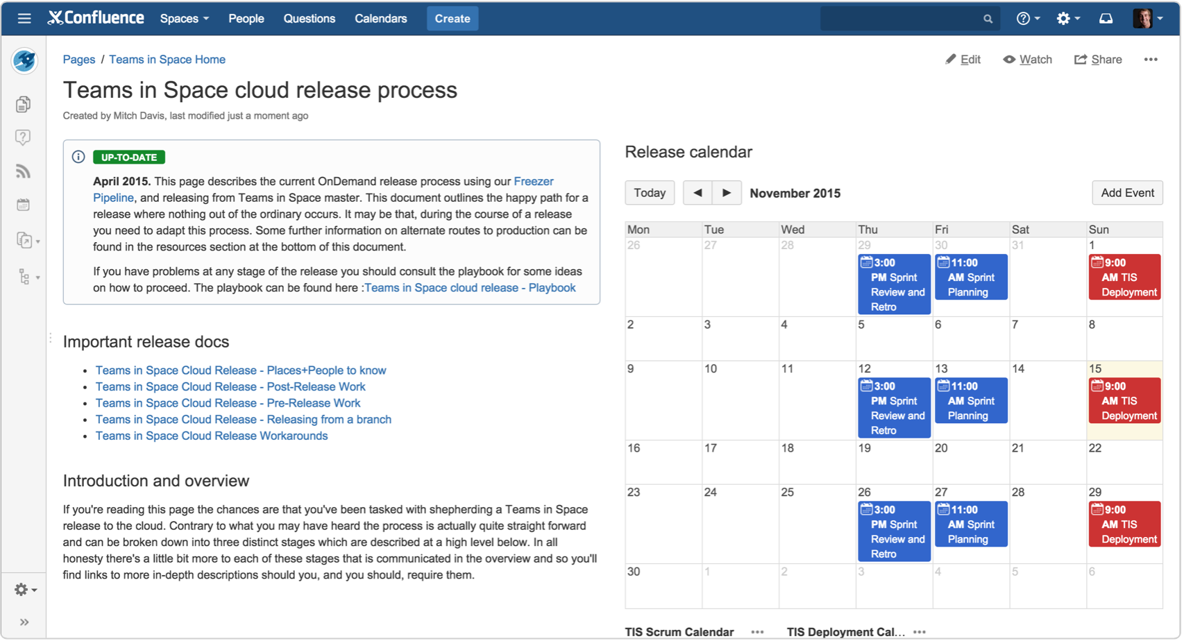 Confluence Onboarding Template