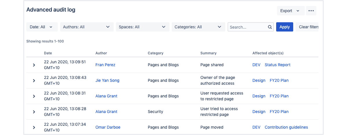 Capture more end-user activity in the audit log