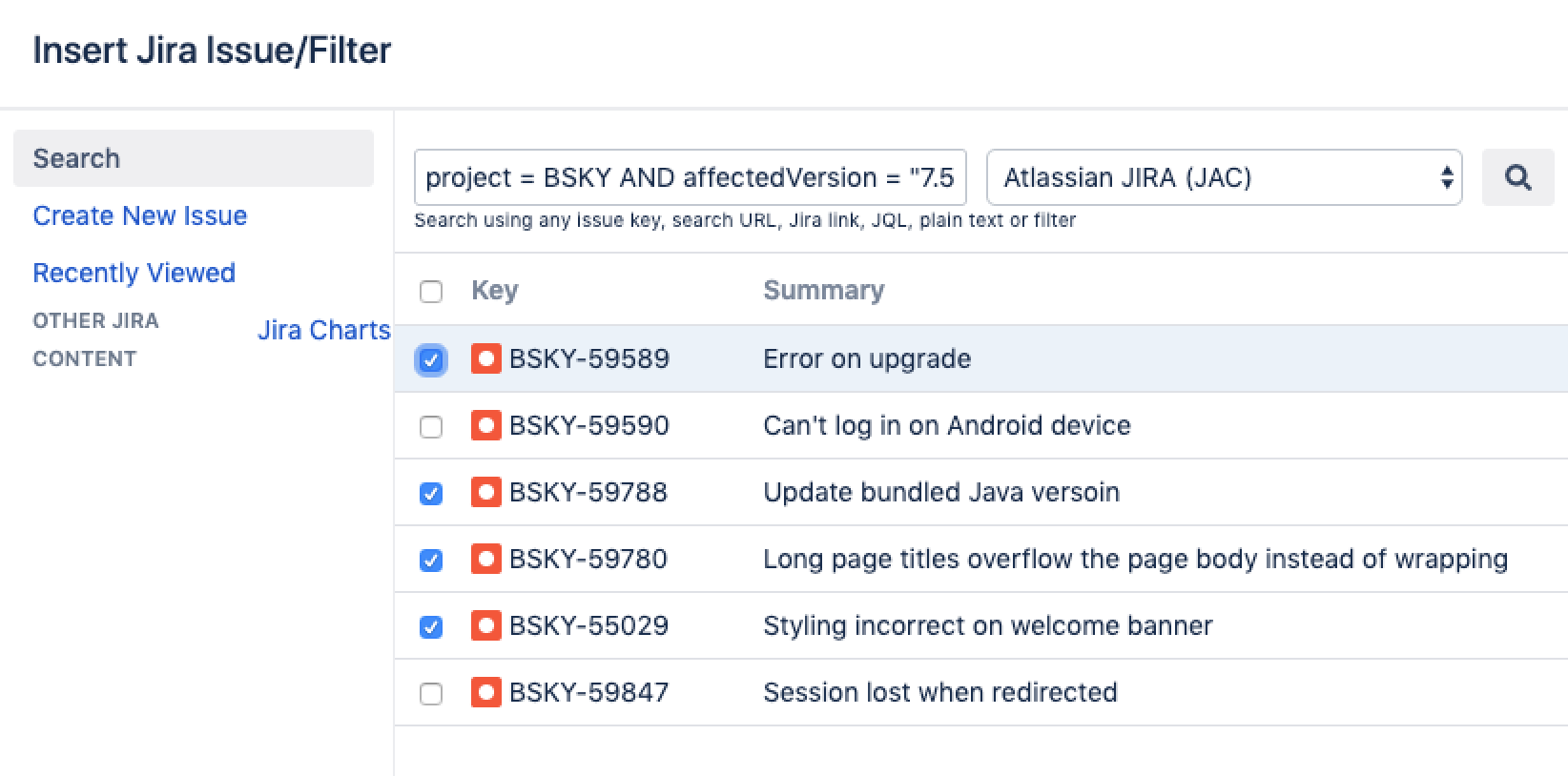 https://confluence.atlassian.com/doc/files/139380/1005333595/55/1605071534945/jira-issues-select-issues.png