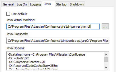 Change The Java Vendor Or Version Confluence Uses | Confluence Data Center  And Server 8.3 | Atlassian Documentation