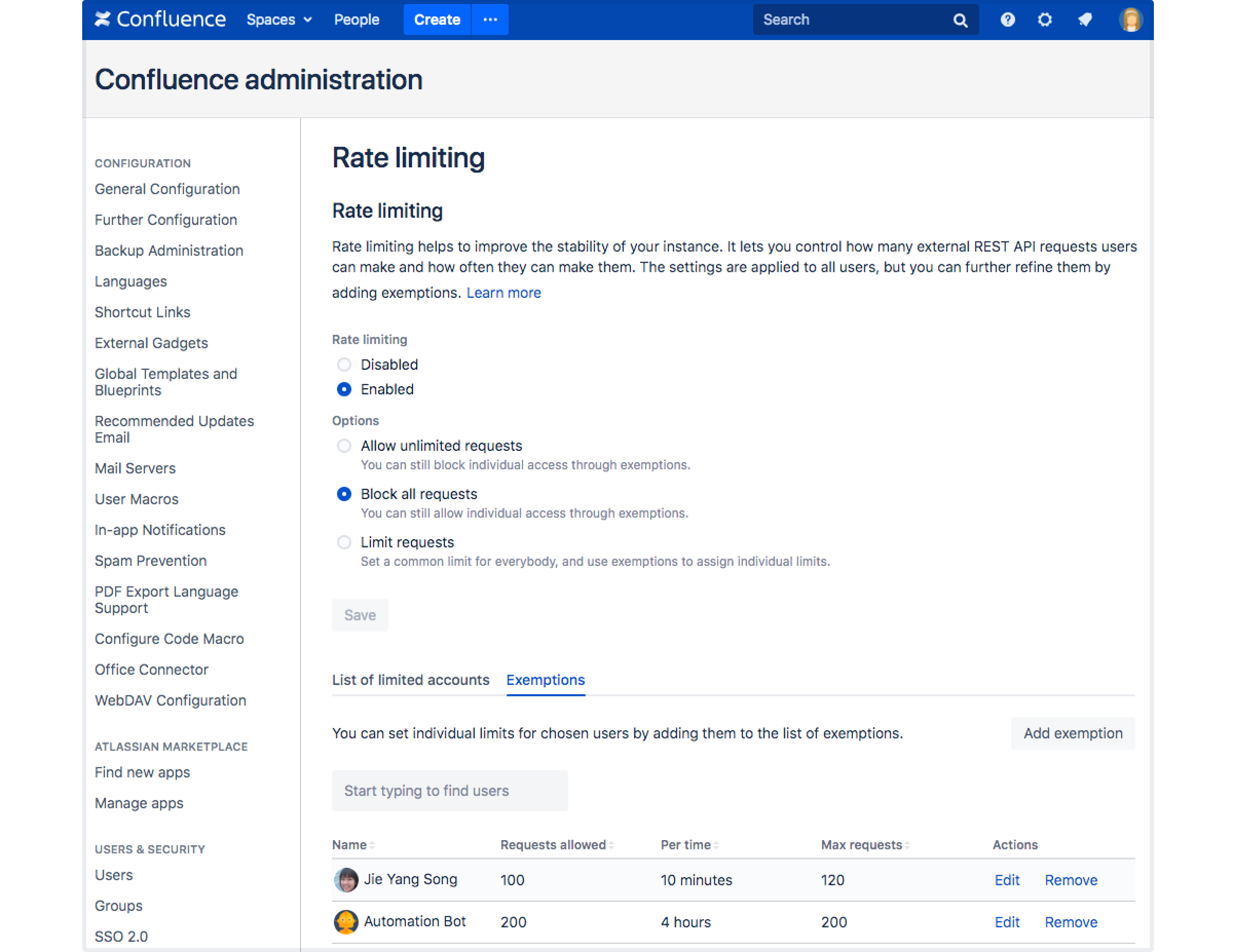 Self-protect and sleep easy with rate limiting