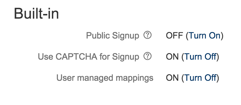 Configuring user managed mappings, Fisheye Server 4.8