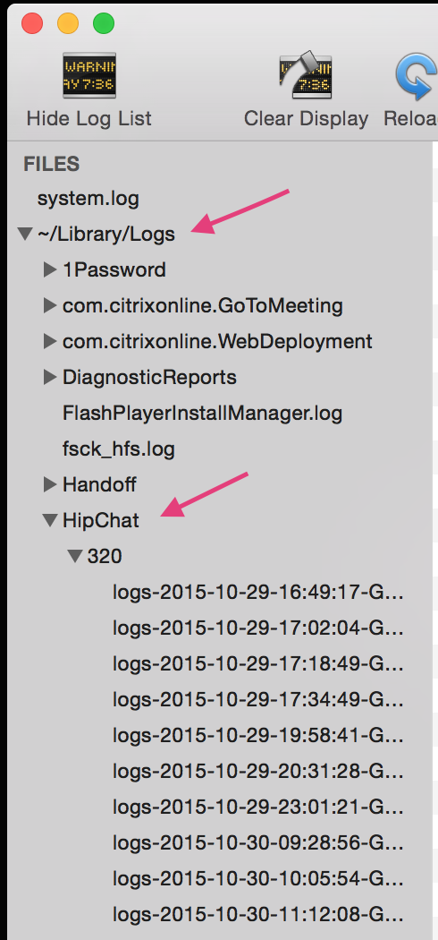 Sending Mac Client Logs To Support Hipchat Atlassian Documentation