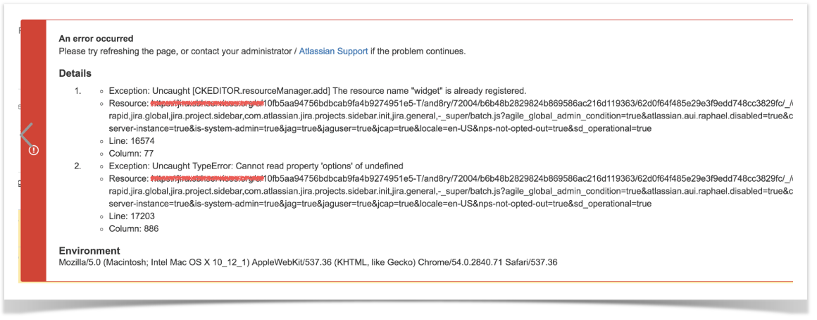 JEditor issue example