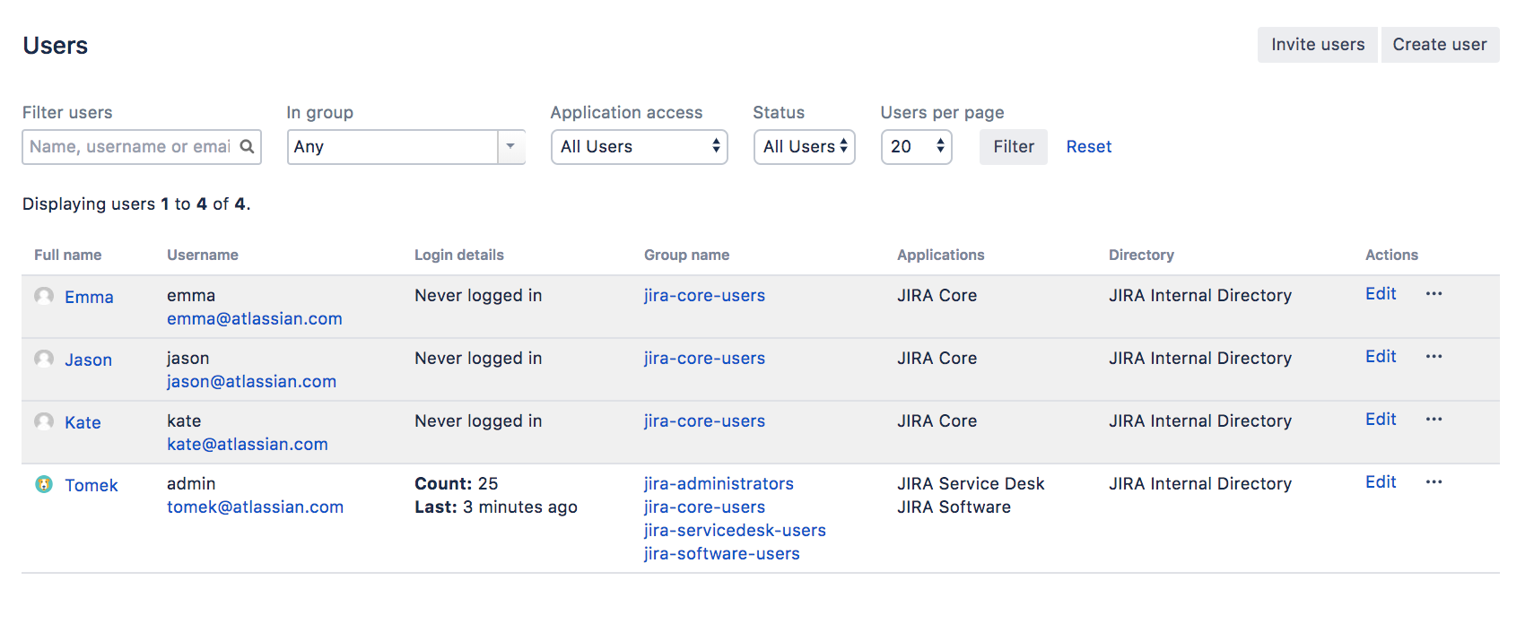 how to add a user account to jira