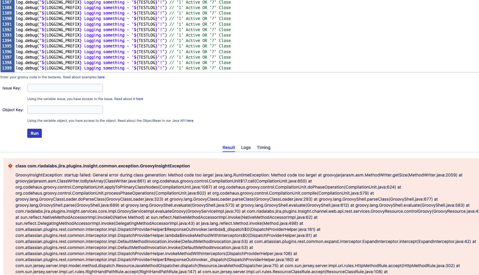 Errors on the developer console without justification? - Scripting