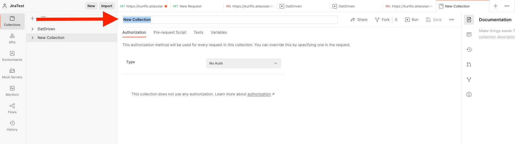 Bulk delete users and customers using Postman and CSV file, Jira