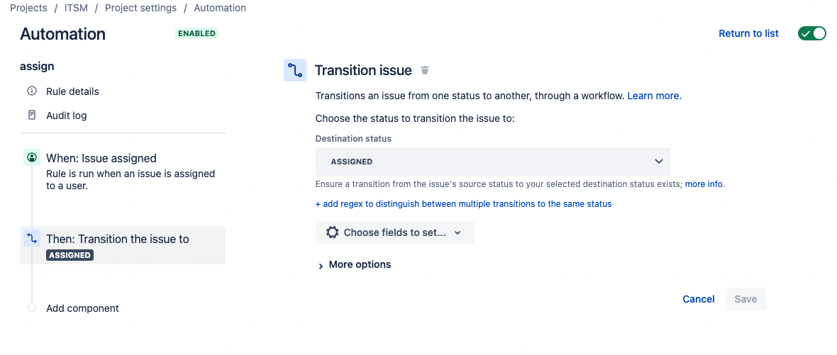 jira assignment rules