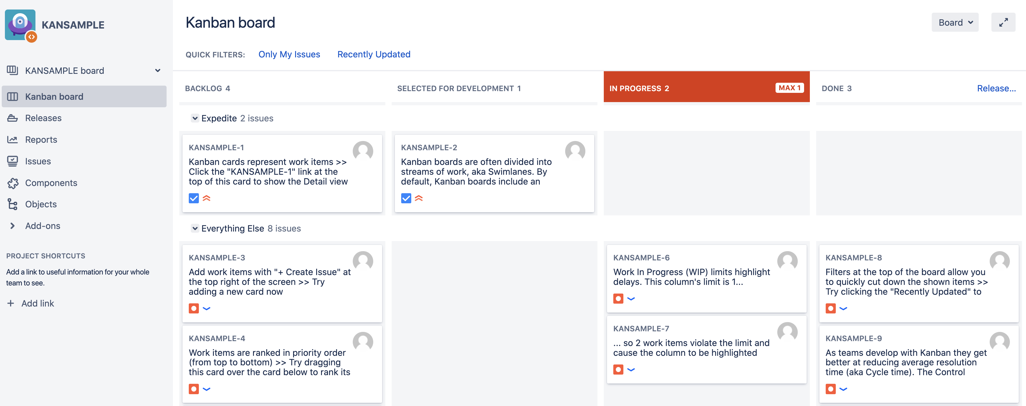 Kanban Board Jira Configuration - Image to u