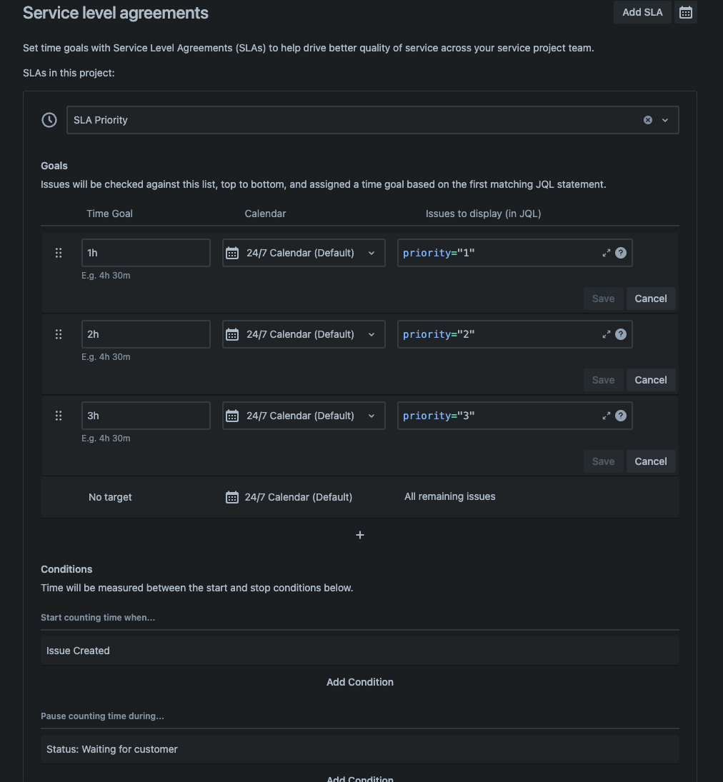 SLA does not populate when Priority Name is Numeric | Jira | Atlassian ...