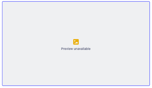 An image showing a broken icon and the Preview unavailable text
