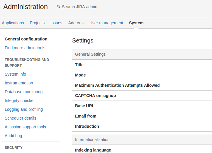 Atlassian Support Tools Missing | Jira | Atlassian ...