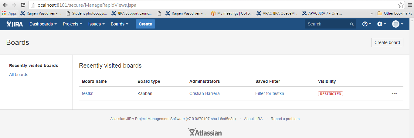 Unable to set JIRA Agile board as home page | Jira | Atlassian ...