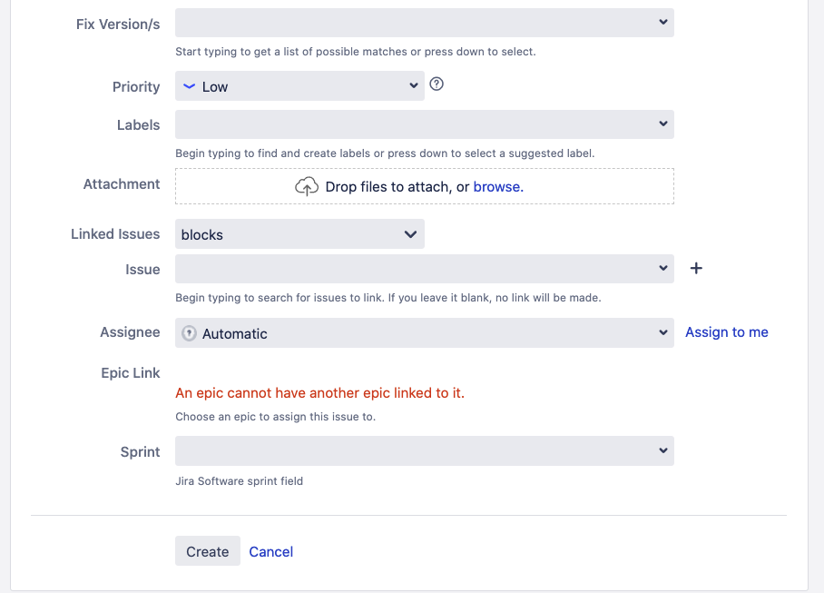 How to make Epic Link required on Jira Software issue create screen ...