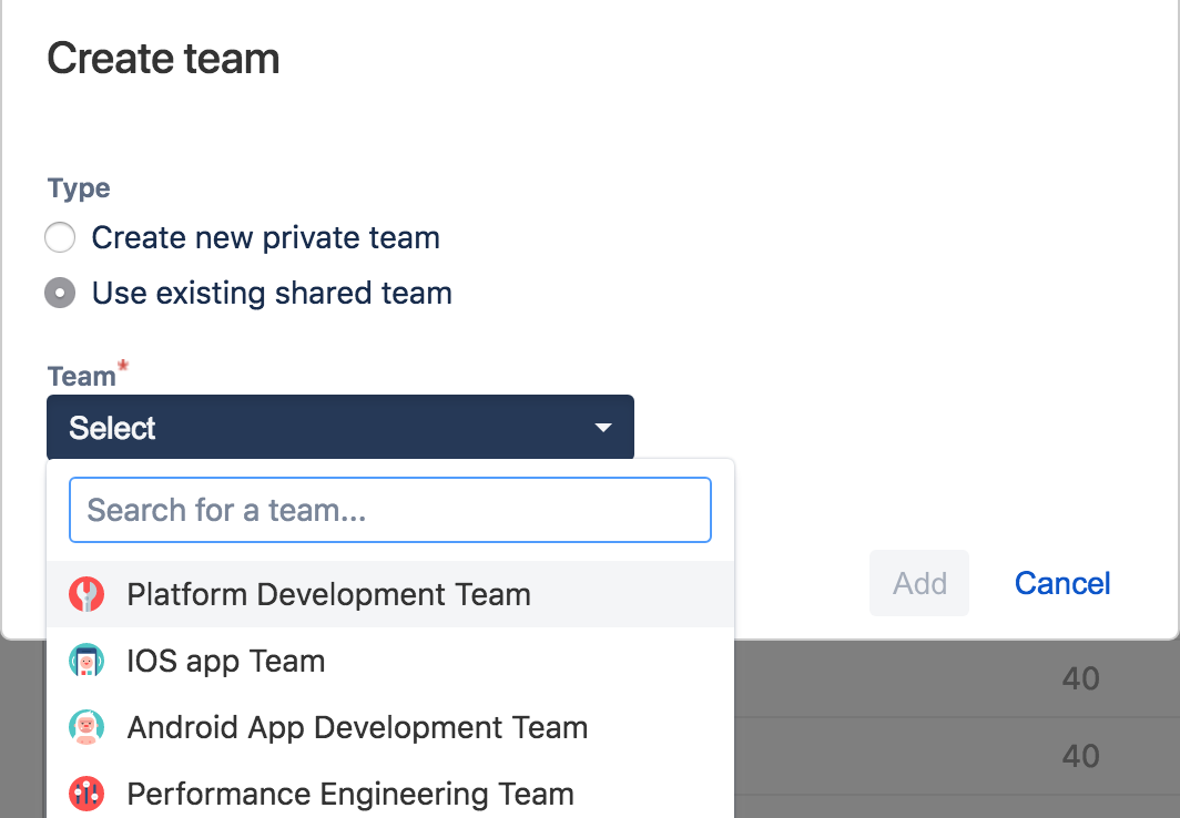 Adding and removing teams and team members Atlassian Support