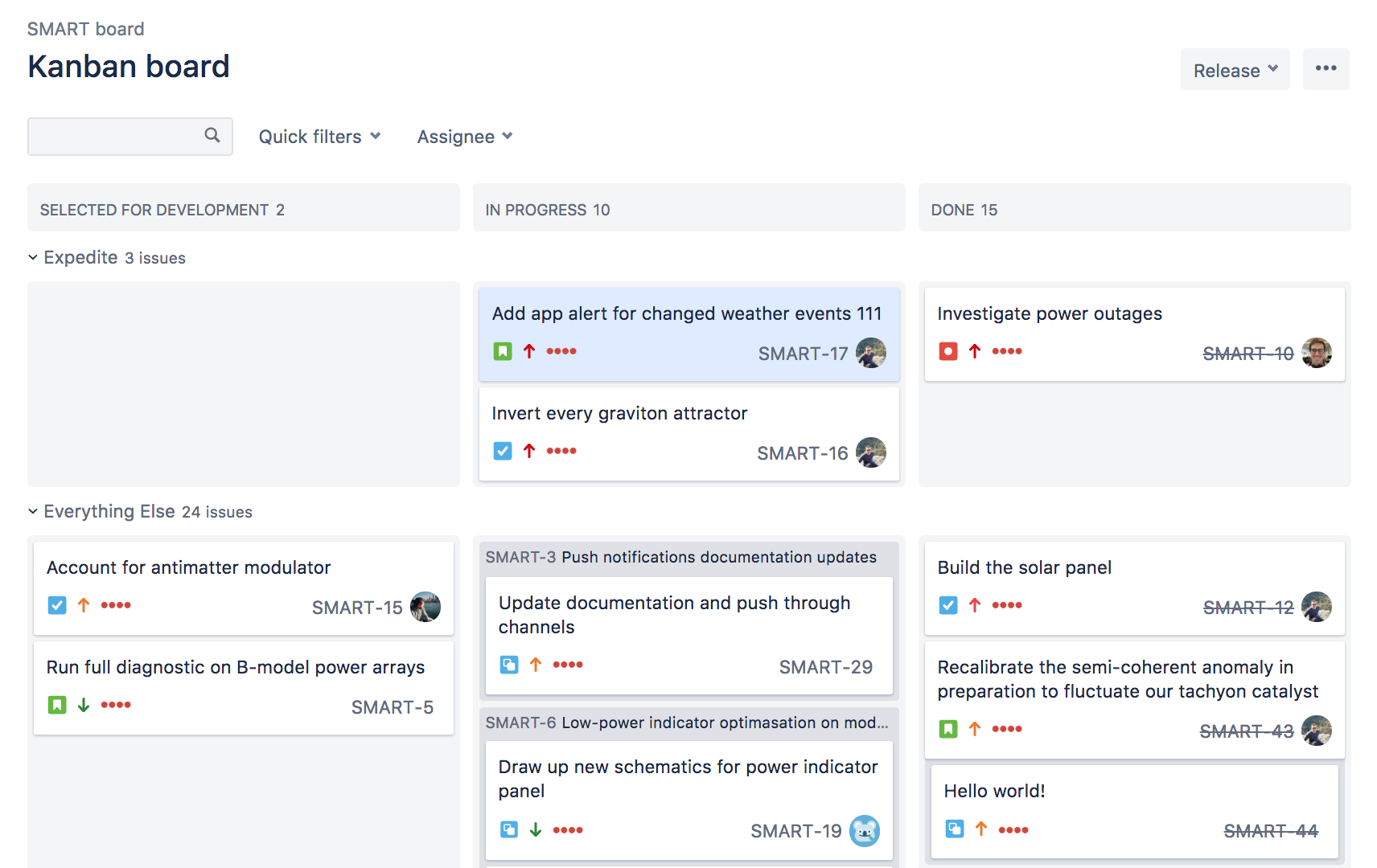 Monitoring work in a Kanban project - Atlassian Documentation