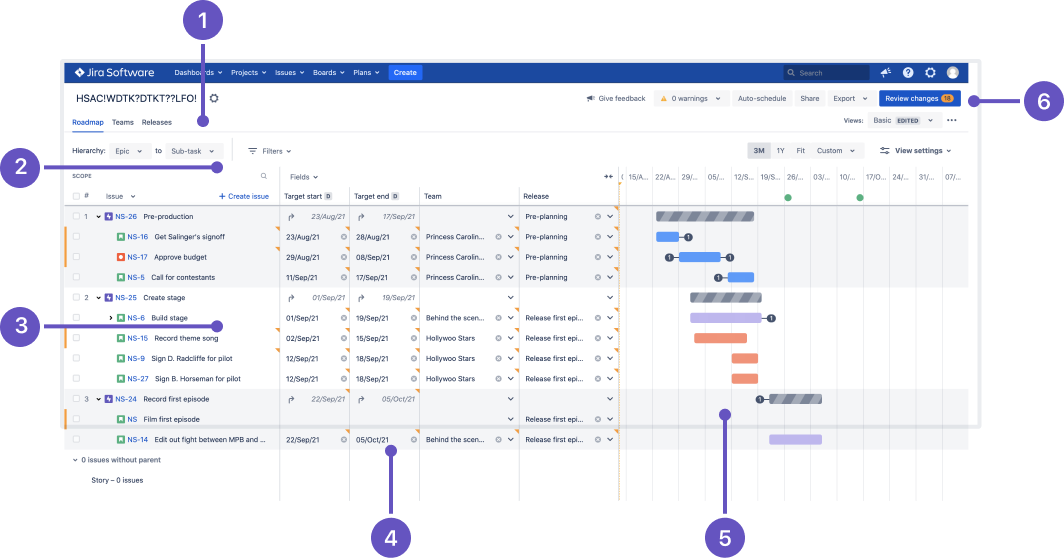 View Your Advanced Roadmaps Plan Jira Software Data Center And Server 