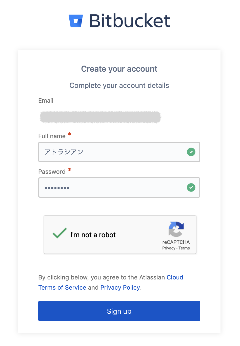 1 Bitbucket Cloudの利用方法 はじめてのbitbucket サインアップ Atlassian Support Atlassian Documentation