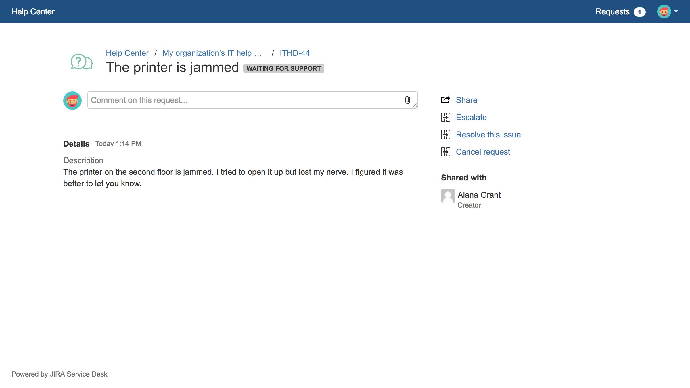 Work With Requests And Issues In Jira Cloud Products Jira Service Management Cloud Atlassian Support