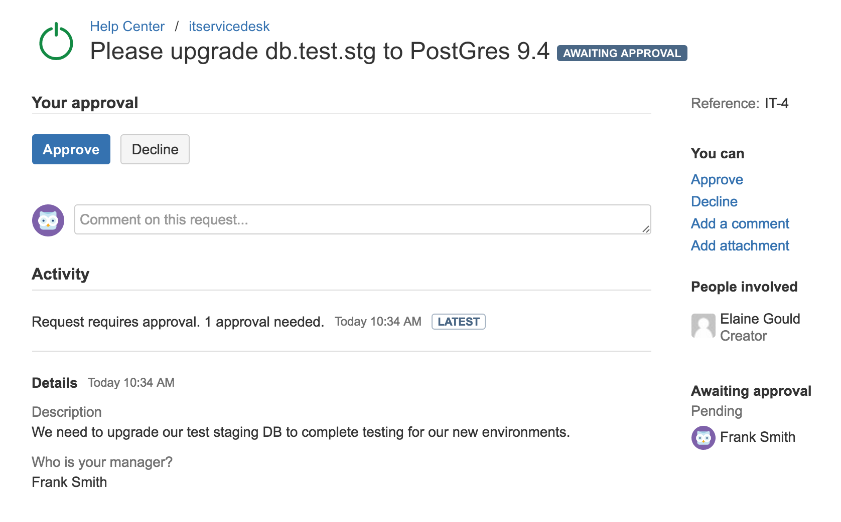 approval document mail Setting approvals Atlassian Documentation  up