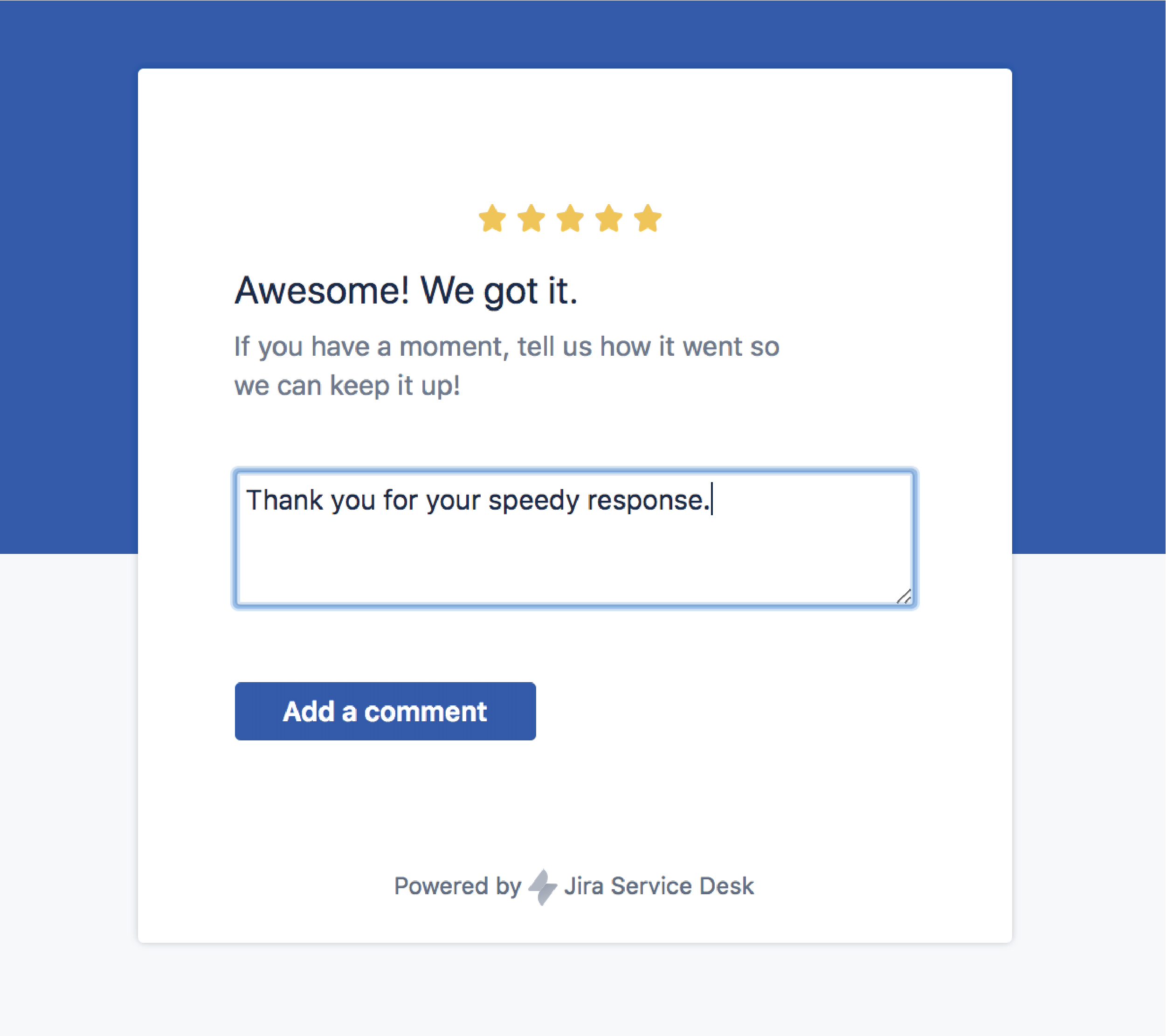 Collecting Customer Satisfaction Csat Feedback Atlassian