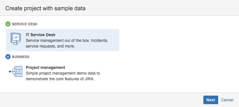 Explore a sample project | Jira Service Management Data Center 10.3 ...