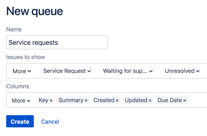 service request queue assignment