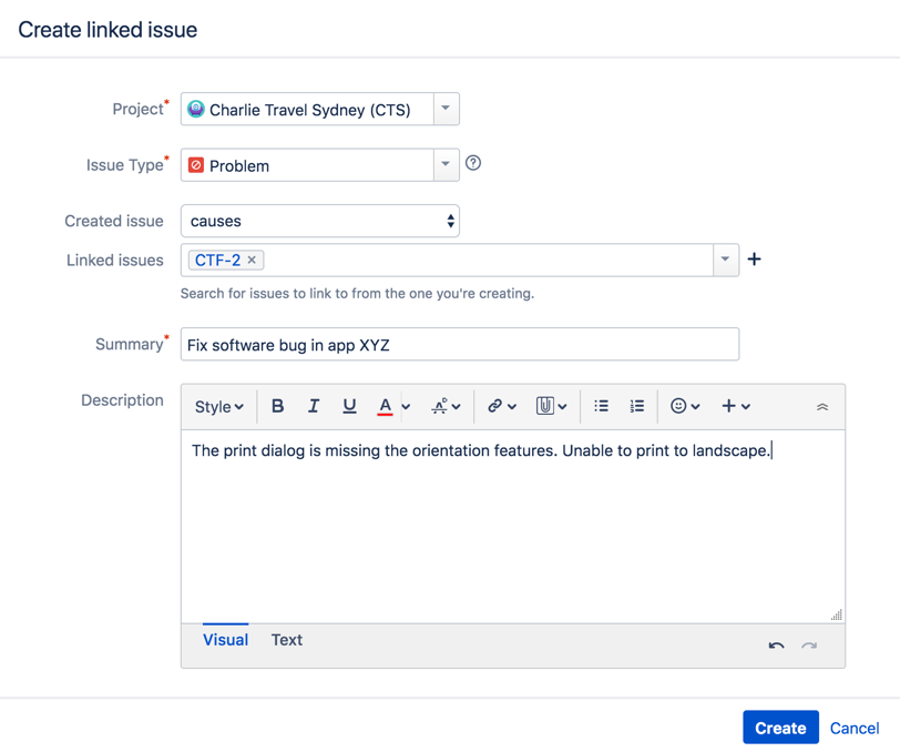 Jira how to Clone Issue. Issue links